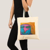 Crazy Art 1 Tragetasche (Vorderseite (Produkt))