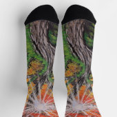 Crazy Art Chauses Socken (Oben)