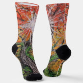 Crazy Art Chauses Socken (Gewinkelt)