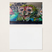 Crazy Art Horror Skull Graffiti (Vorne & Hinten)