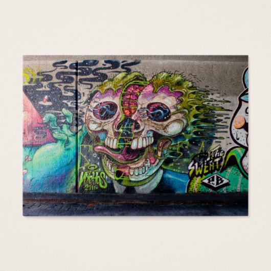 Crazy Art Horror Skull Graffiti (Vorderseite)