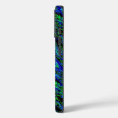 Crazy Artdeco in Funky Rainbow Style Case-Mate iPhone Hülle (Rückseite / Links)