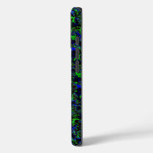 Crazy Artdeco in Funky Rainbow Style Case-Mate iPhone Hülle (Rückseite / Links)