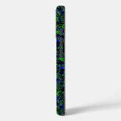 Crazy Artdeco in Funky Rainbow Style Case-Mate iPhone Hülle (Rückseite / Links)