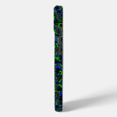 Crazy Artdeco in Funky Rainbow Style Case-Mate iPhone Hülle (Rückseite / Links)