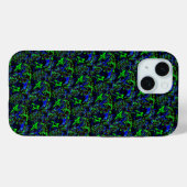 Crazy Artdeco in Funky Rainbow Style Case-Mate iPhone Hülle (Rückseite (Horizontal))