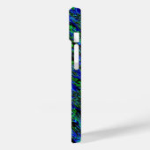 Crazy Artdeco in Funky Rainbow Style Case-Mate iPhone Hülle (Rückseite / Links)