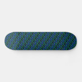 Crazy Artdeco in Funky Rainbow Style Skateboard (Horizontal)