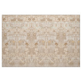 Crazy Artist Funky Beige Wiederholungsmuster Stoff (Fat Quarter (45,7 x 55,9 cm))