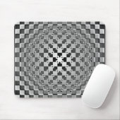 Crazy Artistic Optical Illusion Mousepad (Mit Mouse)