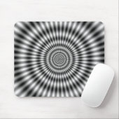 Crazy Artistic Optical Illusion Mousepad (Mit Mouse)