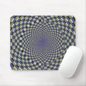 Crazy Artistic Optical Illusion Mousepad (Mit Mouse)