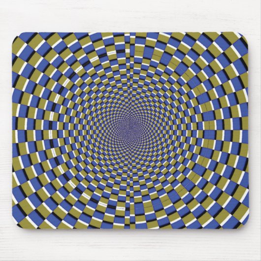 Crazy Artistic Optical Illusion Mousepad (Vorne)