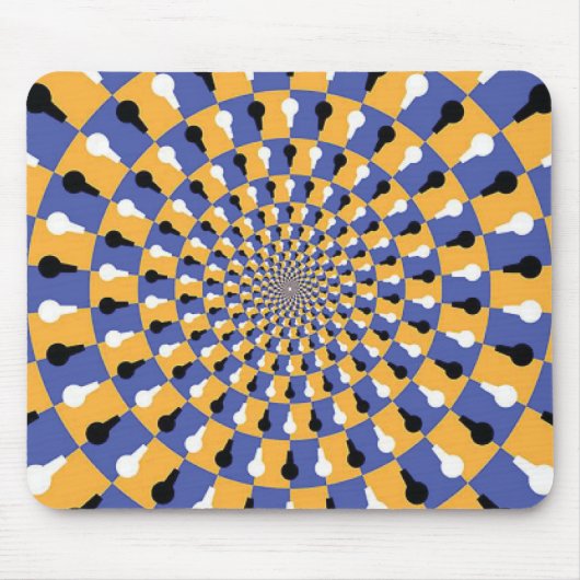 Crazy Artistic Optical Illusion Mousepad (Vorne)