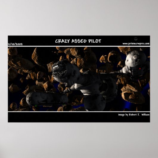 Crazy Assed Pilot Poster (Vorne)