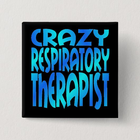 Crazy Atemtherapeut Button (Vorderseite)
