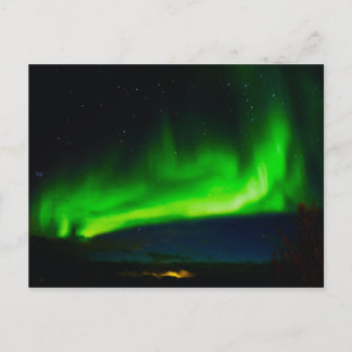 Crazy Aurora Flare, Schöne Nordlichter Postkarte