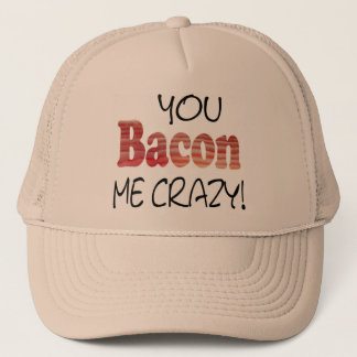 Crazy Bacon Hat Truckerkappe