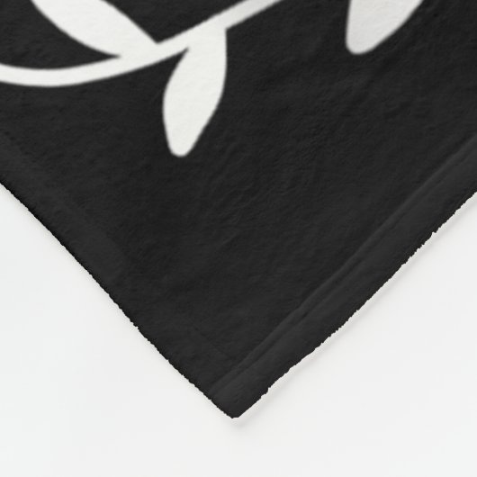 Crazy Badminton Player Ehefrau Shuttle Fleecedecke (Ecke)