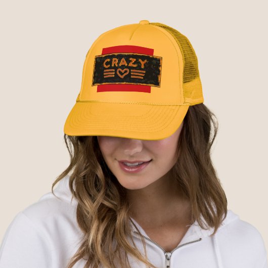 CRAZY Ball Cap Truckerkappe (Beispiel)