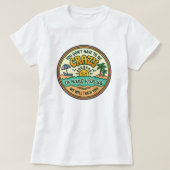 Crazy Beach Crew Retro T-Shirt (Design vorne)