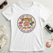 Crazy Beach Squad - Retro Sunset T-Shirt