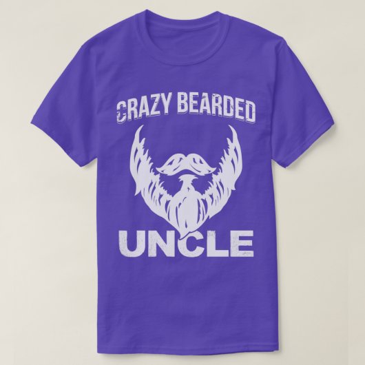 Crazy Bearded Onkel Onkel Onkel Bart Geschenk Clas T-Shirt (Design vorne)
