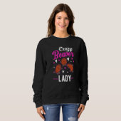 Crazy Beaver Lady Sweatshirt (Vorne ganz)