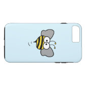 Crazy Bee Case-Mate iPhone Hülle (Rückseite (Horizontal))