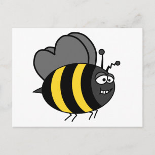 Crazy Bee Postkarte