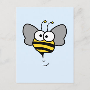 Crazy Bee Postkarte