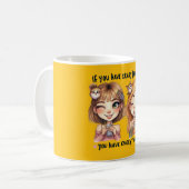 Crazy Best Friends Tasse (Vorderseite Links)