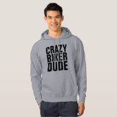 CRAZY BIKER TYP, Motorrad-T - Shirt und Motorräder (Vorne ganz)