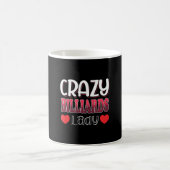 Crazy Billiards Lady Women Kaffeetasse (Mittel)