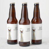 Crazy Bird Beer Label Bierflaschenetikett (Flaschen)