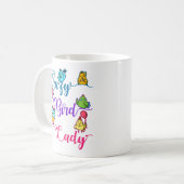 Crazy Bird Lady Bird Owner Lover Vogelbeobachter Kaffeetasse (Vorderseite Links)