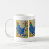 Crazy Blue Mother Hen und Chicks Tasse (Links)