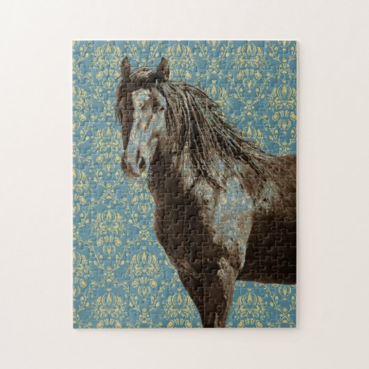 Crazy Blue Puzzle (Vertikal)