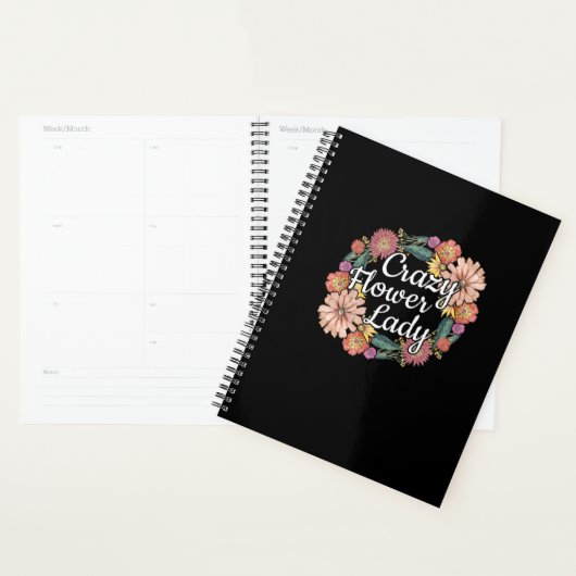 Crazy Blume Lady - Zinnia Gardener Planer (Anzeige)