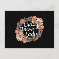 Crazy Blume Lady - Zinnia Gardener