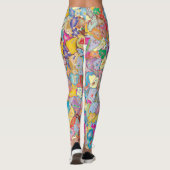 Crazy Blume Leggings (Rückseite)
