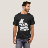 Crazy Bunny Lady Shirt Funny Rabbit Lover (Vorne ganz)