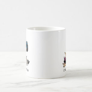 Crazy Bunny Mama Rabbit Lady Geschenk Kaffeetasse