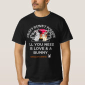 Crazy Bunny Person T-Shirt (Vorderseite)