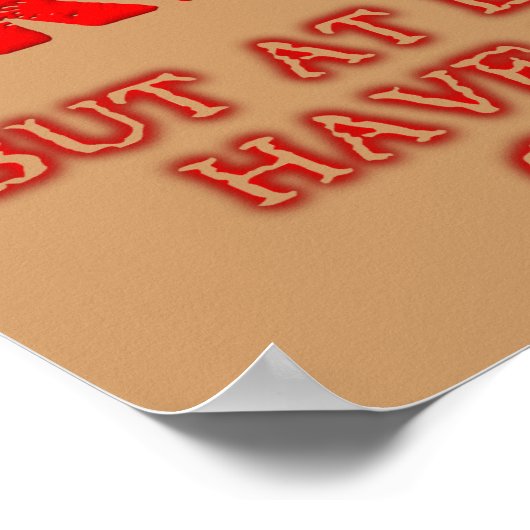 Crazy But I Have Each Other Poster (Ecke)