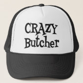 Crazy Butcher Truckerkappe (Vorderseite)