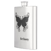 Crazy Butterfly mit Monogram Flachmann (Links)