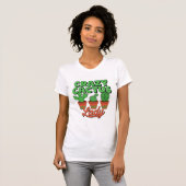 Crazy Cactus Lady – Plant Mom Gift T-Shirt (Vorne ganz)