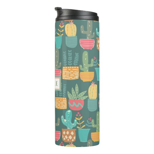 Crazy Cactus Personalize Thermosbecher (Nach rechts gedreht)