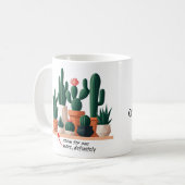 Crazy Cactus Tasse (Vorderseite Links)